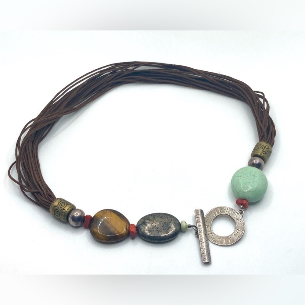 Silpada Brown and Multicolor Beaded Necklace - Picture 2 of 3